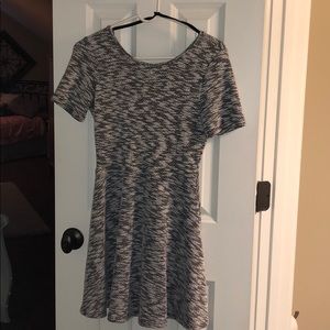 Black and White patterned dress